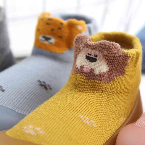 baby-pattern-sock-shoes-tiger Grookz Shoes - Sophia's Style-3